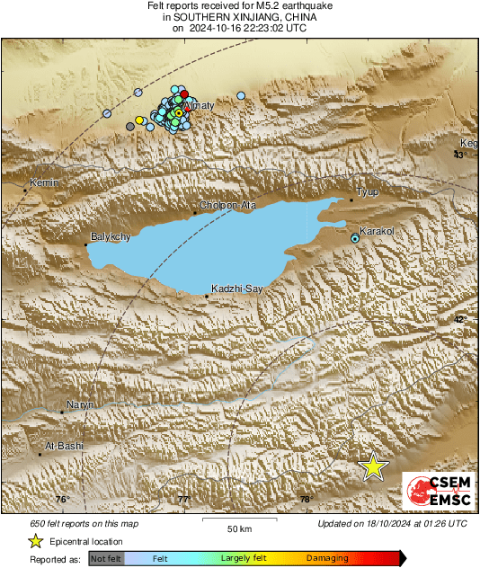 intensity map