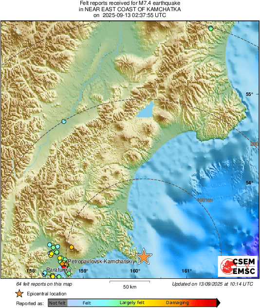 intensity map
